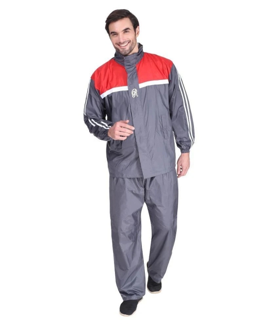 Goodluck Grey Rain Suit - 2XL