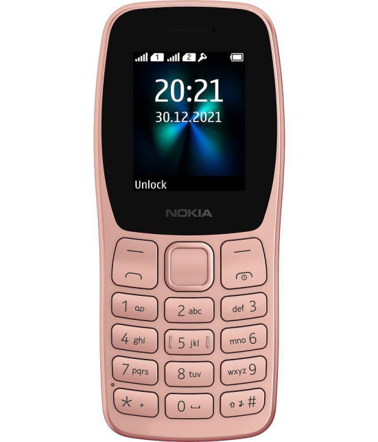 Nokia 110 Dual SIM Feature Phone Rose Gold