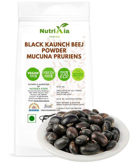 Nutrixia Food Black kaunch beej powder-kavcha kala  Powder 980 gm