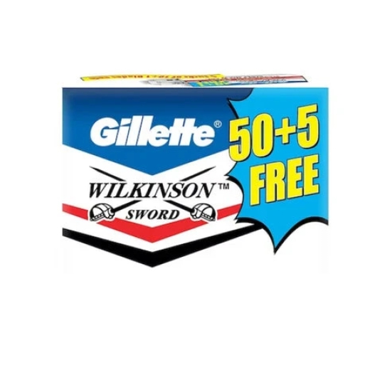 Gillette Wilkinson Sword Saloon Blades 50 Pcs