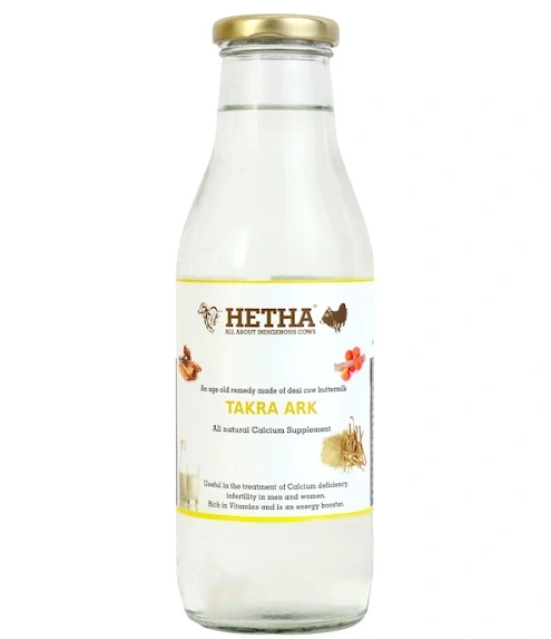 Takra Ark / Natural Calcium Supplement (Size - 450 ml) by HETHA ORGANICS LLP