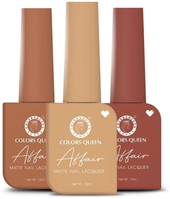 Colors Queen Multi Nail Polish 39 ( Pack of 3 )