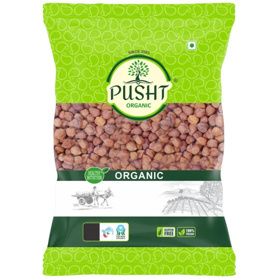 Pusht Organic Chana Whole, 1 Kg