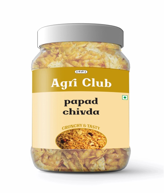 Agri Club Papad Chivda, 200 gm (Pack of 2)