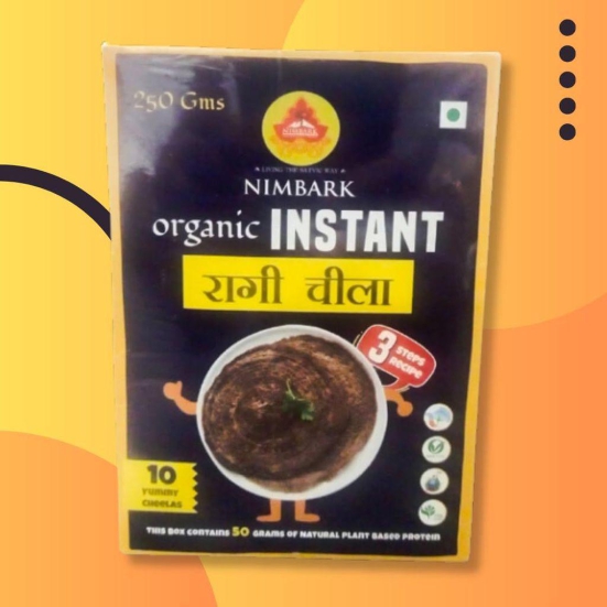 Nimbark's Ragi Chilla 250 Grams | Nutrient Rich | Instant Breakfast | High Fiber Food