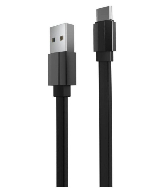 Portronics Type C Cable Black - 1 Meter - Black