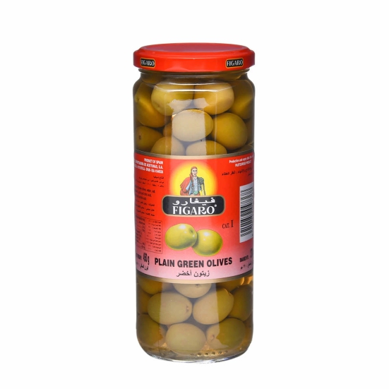 Figaro Olives Plain Green, 450 Gm