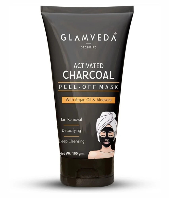 Glamveda Activated Charcoal Peel Off Mask 100 gm