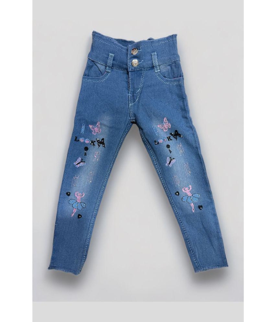 ICONIC ME- Kids Girl Denim Jeans - None