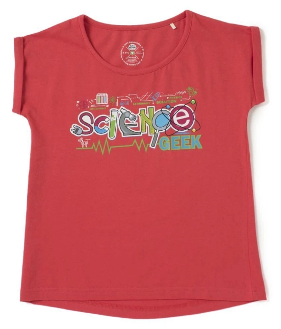 Terra by Cub McPaws Girls 100% Organic T Shirt | GOTS Certified | Chemical Free | 4 to 12 Years - None