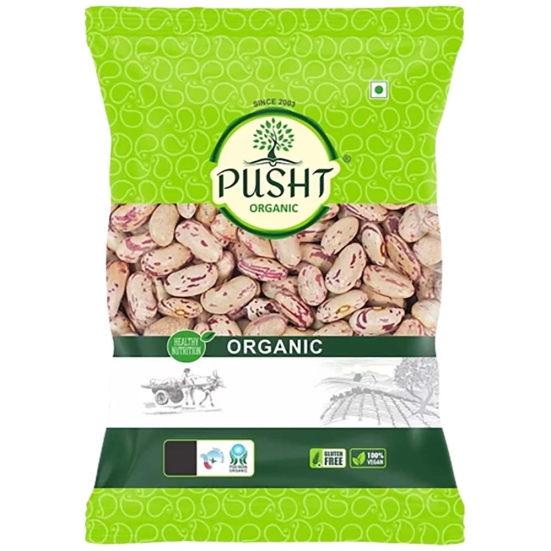 Pusht Organic Rajma, 500 Gm