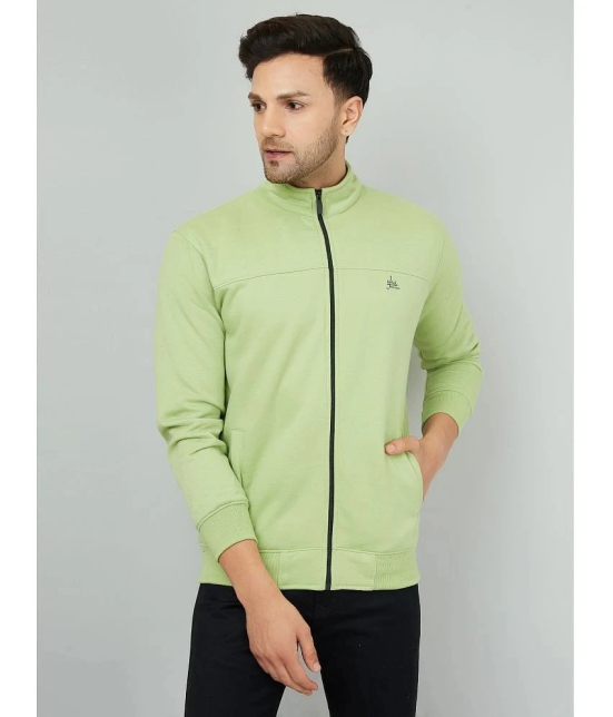 YHA Fleece Mens Casual Jacket - Mint Green ( Pack of 1 ) - None