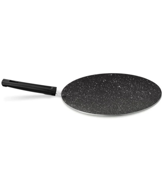 Milton Pro Cook Granito Induction Non-Stick Concave Tawa, 26 cm, Black