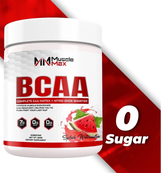 MUSCLE MAX 100% Max Bcaa, 300gm (Splash Mango)