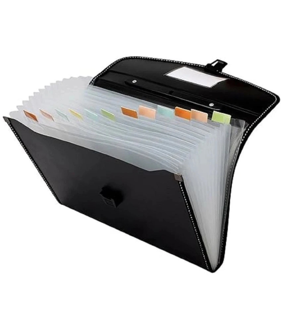 SHB Black Expandable File ( Pack of 1 ) - None