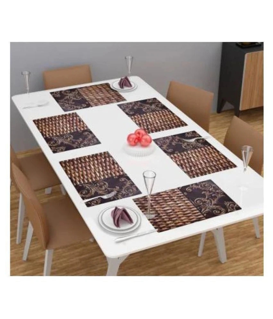 Revexo Set of 6 PVC Table Mats - Multi