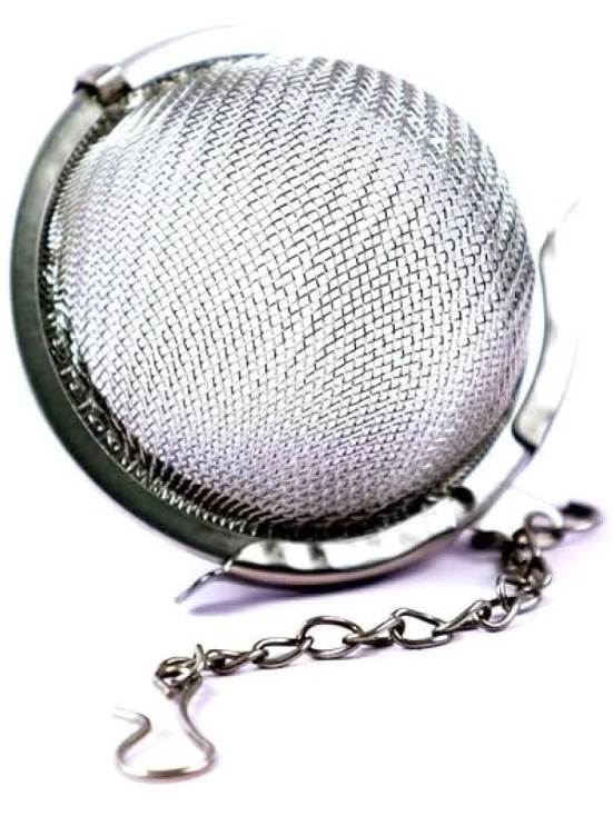 Shopeleven Silver Steel Strainer ( Pack of 1 ) - Silver