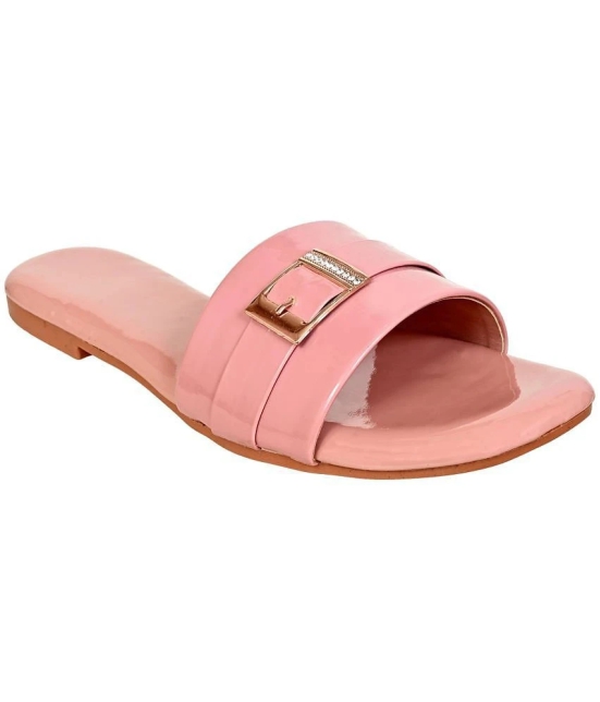 Altek - Peach Womens Flats - None