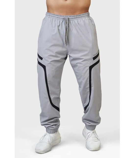 Fuaark Light Grey Polyester Mens Sports Joggers ( Pack of 1 ) - None