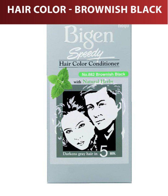 Bigen-Speedy Hair Color- No. 882 Brownish Black