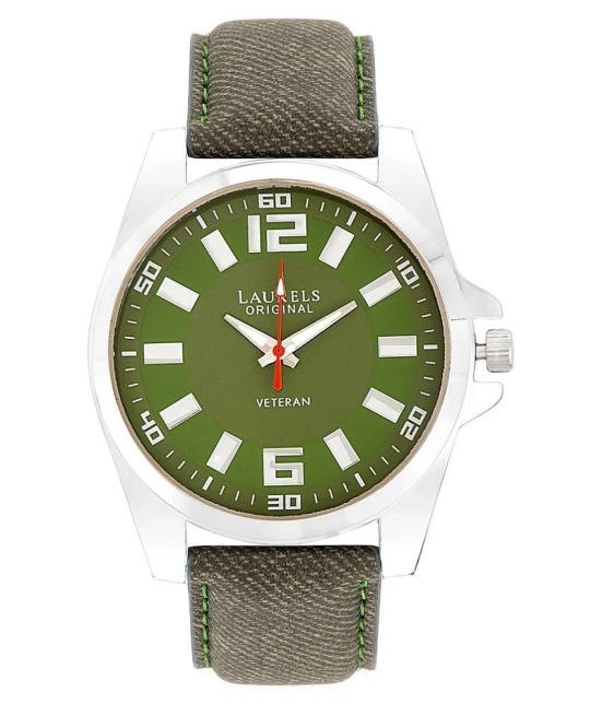 Laurels Gatsby 2 Analog Green  Dial Mens Watch Lo-Gt-204s with Strap