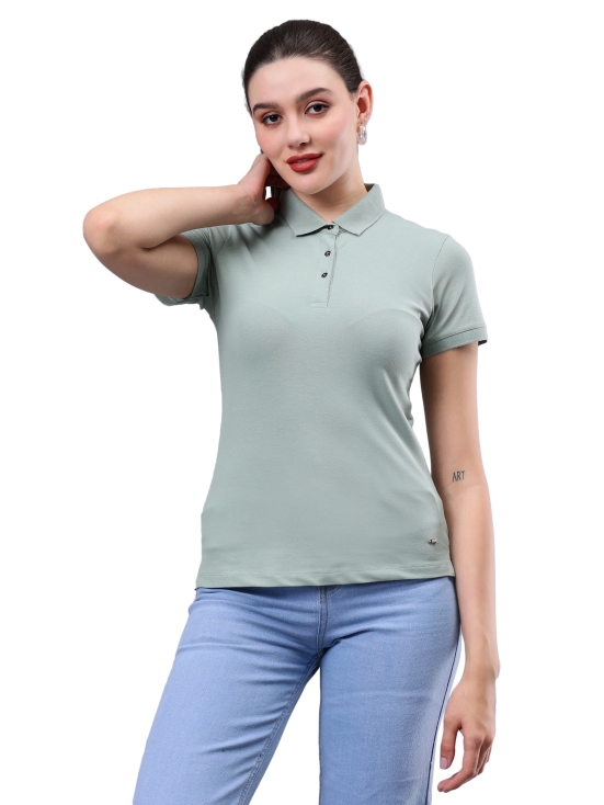 Albion Ladies Juelle Dusty Green. T-Shirt