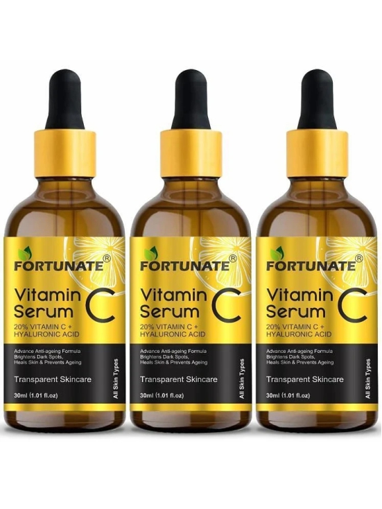 Vitamin C Serum - Skin Brightening, Anti-Aging, Skin Repair Face Serum - Pack of 3