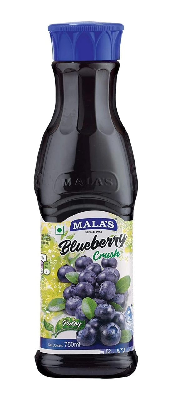 Malas Blue Berry Crush 750ML