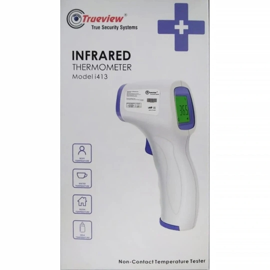 NON CONTACT INFRARED THERMOMETER (Color - White) by ZALANI COLLECTION NX