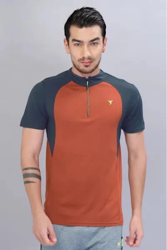 TECHNOSPORT Men T-Shirt RUST