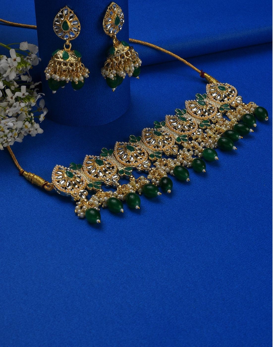 Kundan Gold Plated Necklace Set