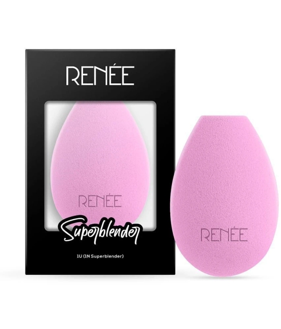 RENEE Makeup Superblender 1pc, Angled Edge Sponge For Effortless Application of Dry & Wet products,