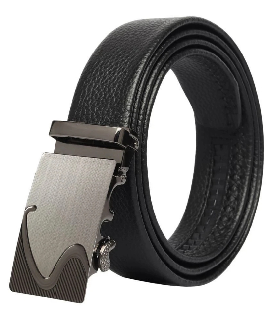 Loopa Black PU Formal Belt Pack of 1 - 34