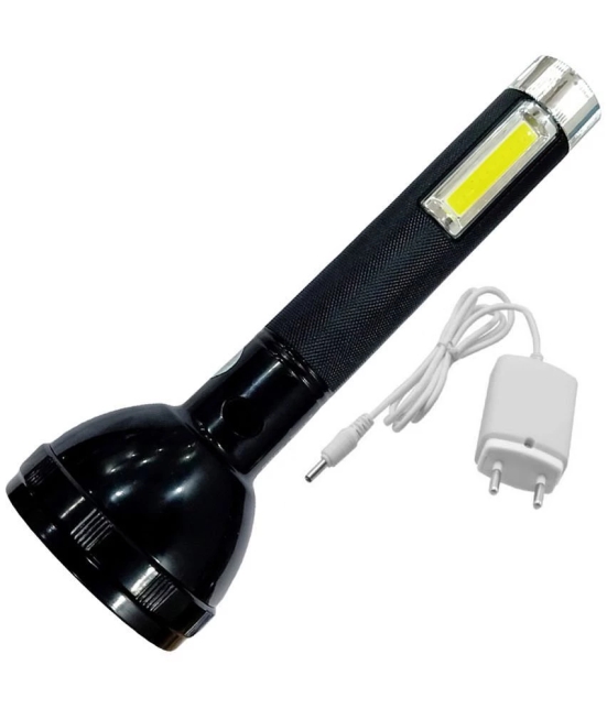 let light - 50W Rechargeable Flashlight Torch ( Pack of 1 )