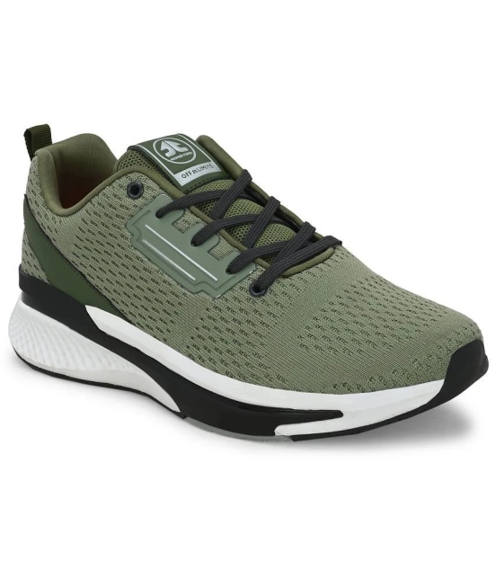 OFF LIMITS ETHOS Green Mens Sports Running Shoes - None