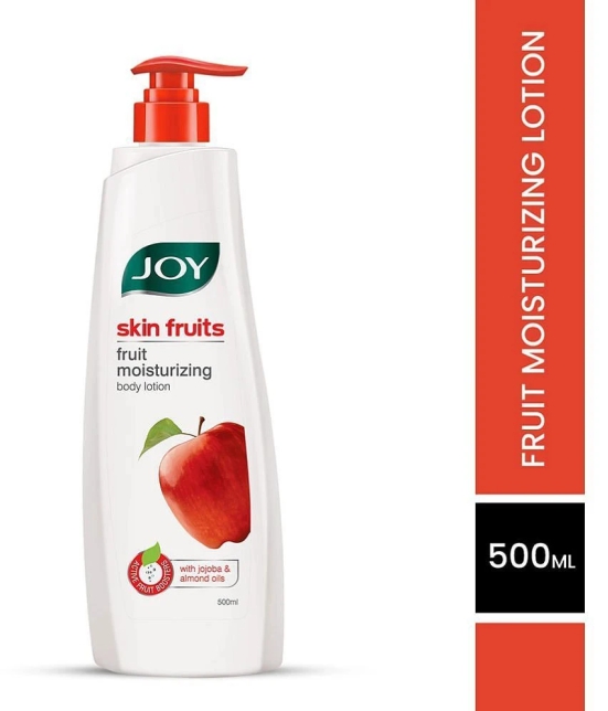 Joy Skin Fruits Moisturizing Body Lotion - Lightweight, Non Sticky & Non Greasy 500ml, (Pack of 1)