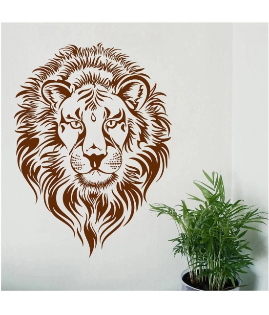 Decor Villa Big Lion PVC Wall Stickers