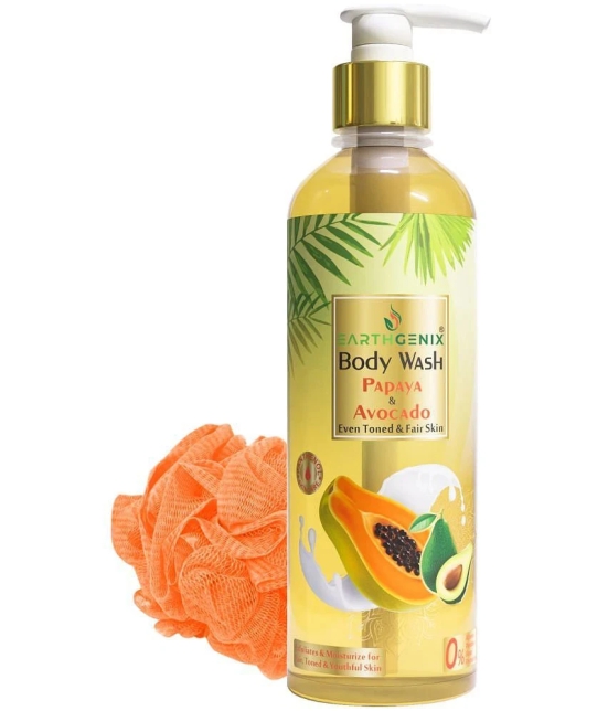 Earthgenix Papaya & Avocado Body Wash 300 mL