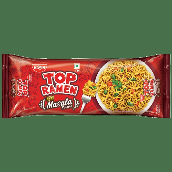 Top Ramen Instant Noodles - Masala, 240 G Pouch