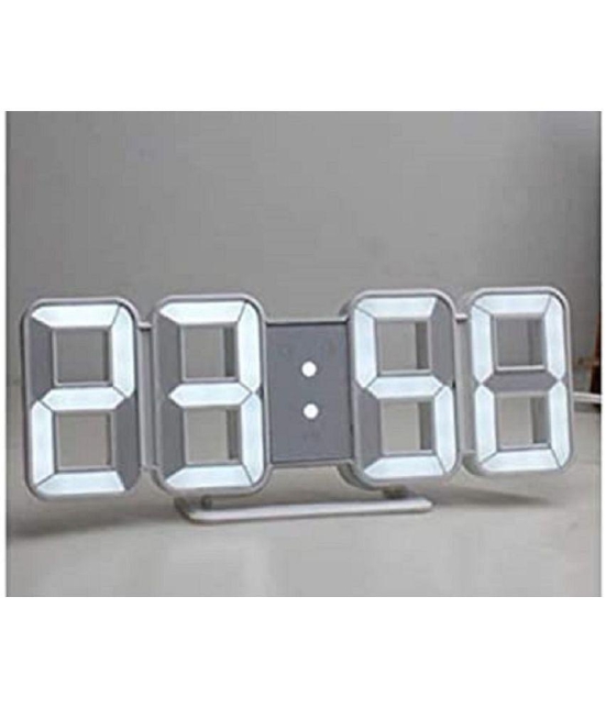 Ramdev Enterprises Digital Plastic Table Clock - Pack of 1