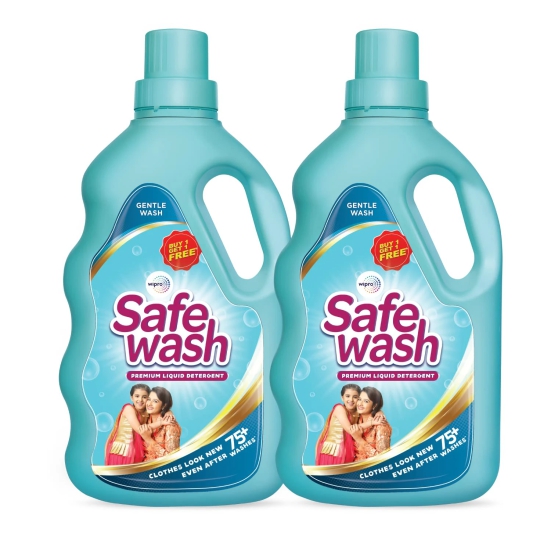 Safewash Wipro Liquid Detergent 1 Kg, 1 Pc