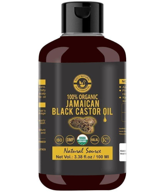 Holy Natural Hair Growth Castor Oil 100 ml ( Pack of 1 )