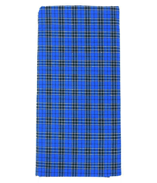 Akhil Blue Lungi - Free size