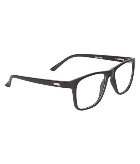 Creature Black Square Spectacle Frame SPEX-108 BLK G