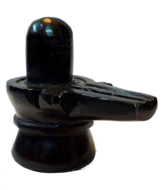 Cyan spritual - Stone Shivling (Pack of 1)