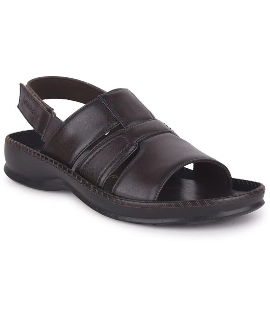 Liberty - Brown Mens Sandals - None