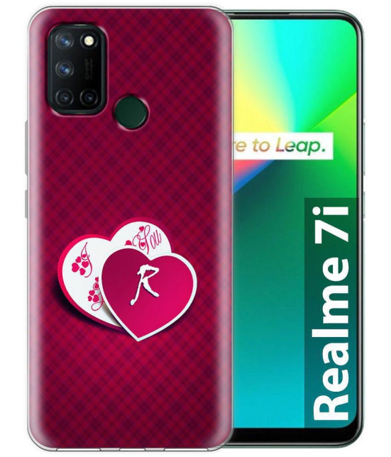 NBOX Printed Cover For Realme 7i