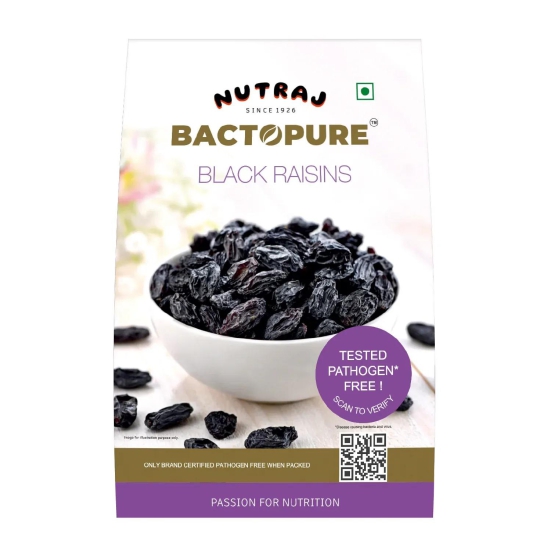 Nutraj Bactopure Black Raisins 250gm