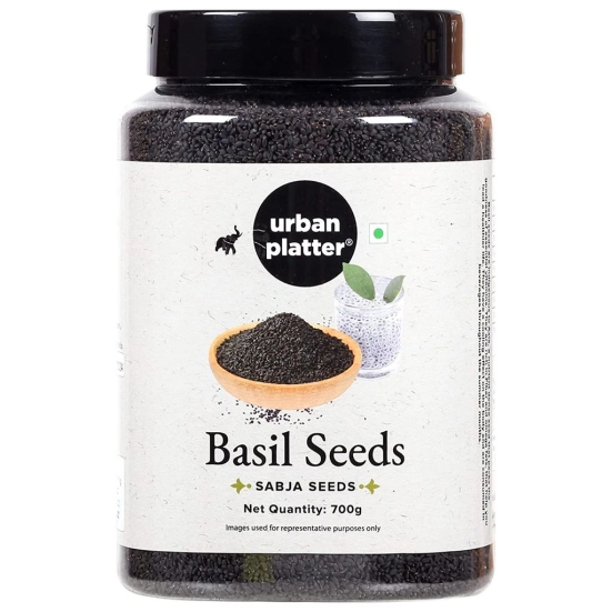 Urban Platter Basil Seeds (Sabja) Jar, 700g