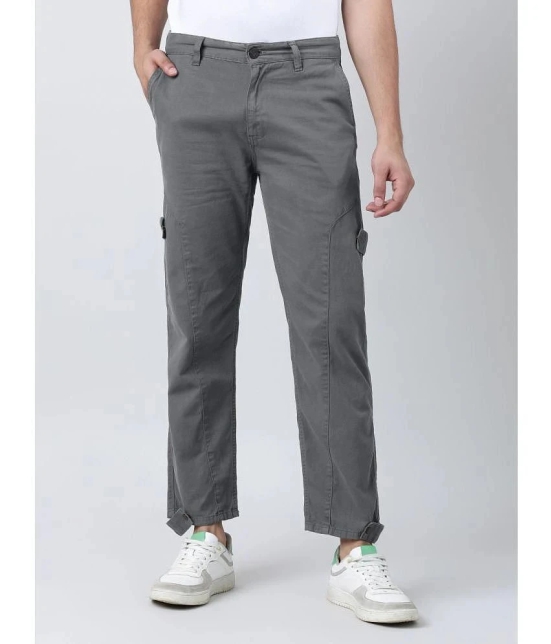 Bene Kleed Regular Flat Mens Chinos - Grey ( Pack of 1 ) - None